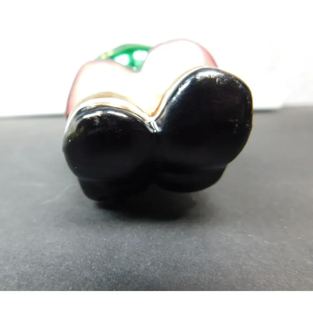 Basketball Santa Claus Christmas Ornament Unique Treasures Blown Glass Marked